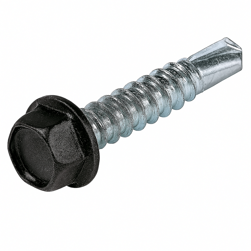 8T100TUX0Z/AL-2000B 8-18 X 1 UNSLOT HWH SDS ZINC AL 2000 BLACK